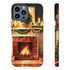 Warm Chirstmas Hearth - Impact Resistant Phone Case iPhone 13 Pro Max Matte